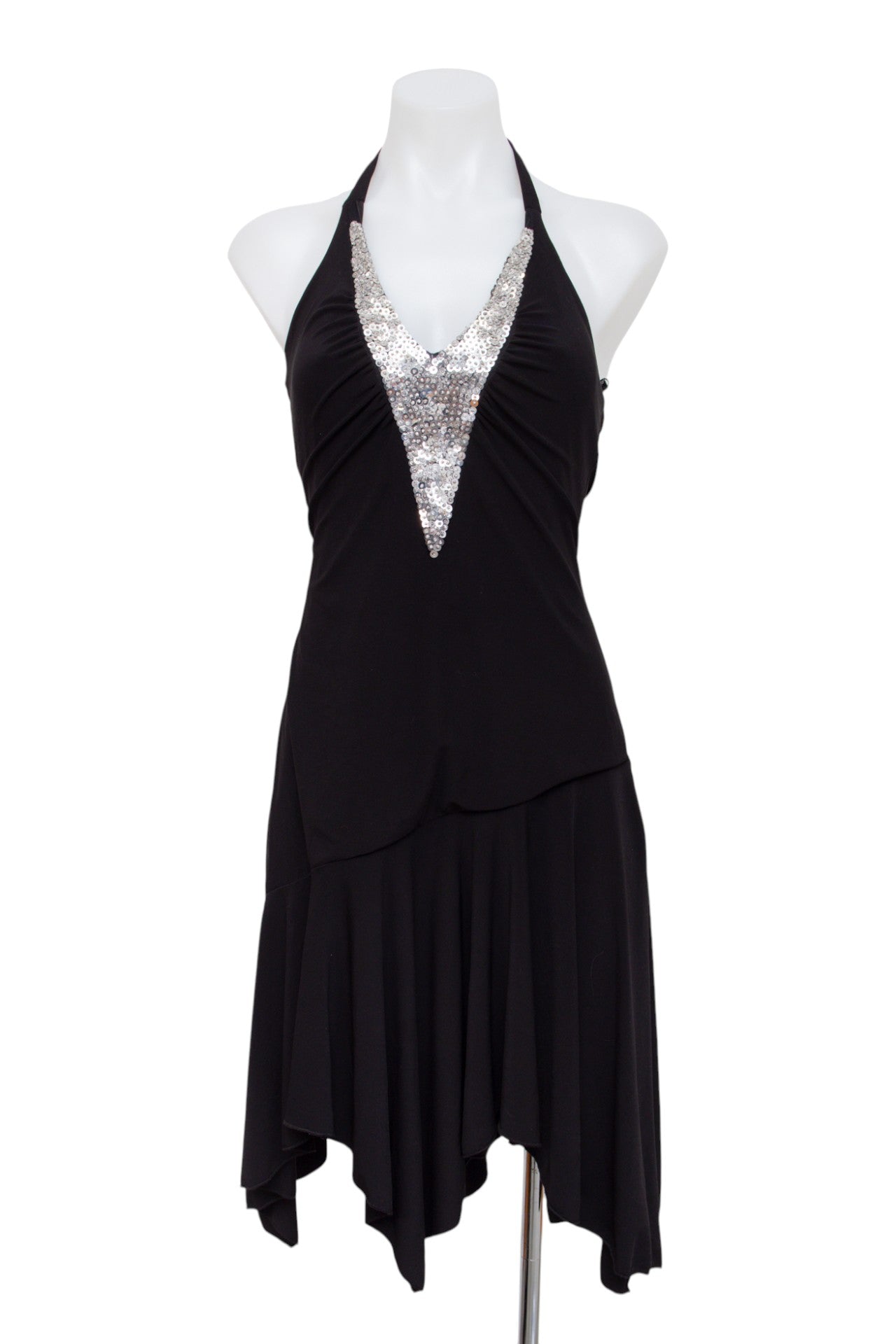 #153 Taboo Halter Top Black | c. 195 | Size 8