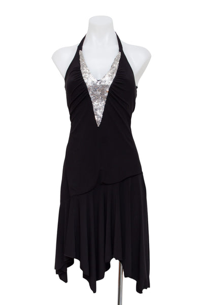 #153 Taboo Halter Top Black | c. 195 | Size 8
