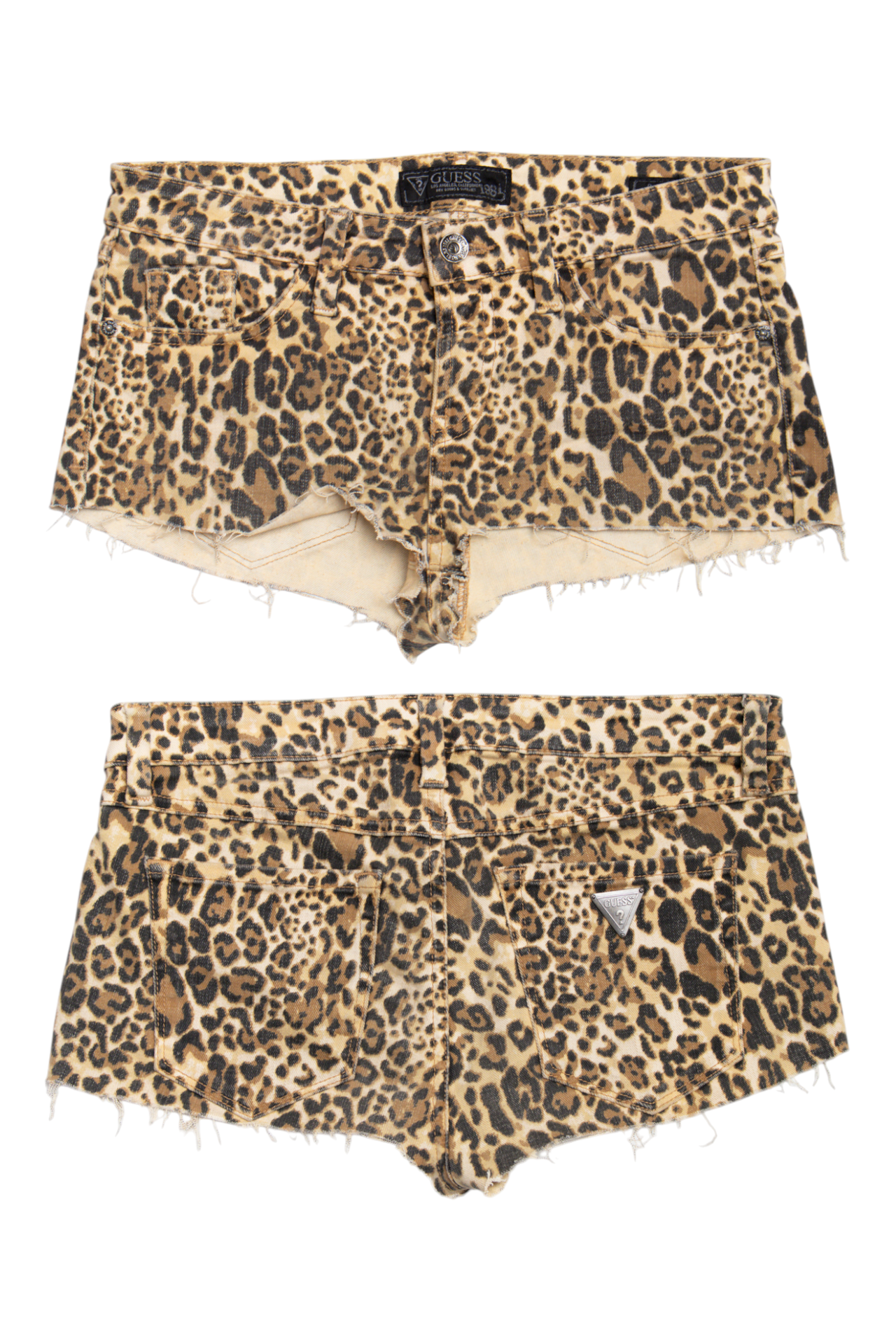 #157 Guess Shorts Brown | c. 198 | Size 8