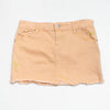 #128 Bebina Jeans Mini Skirt Beige | c. 196 | Size 8