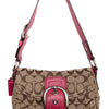 #155 Coach Shoulder Bag Brown | c. 187 | Size