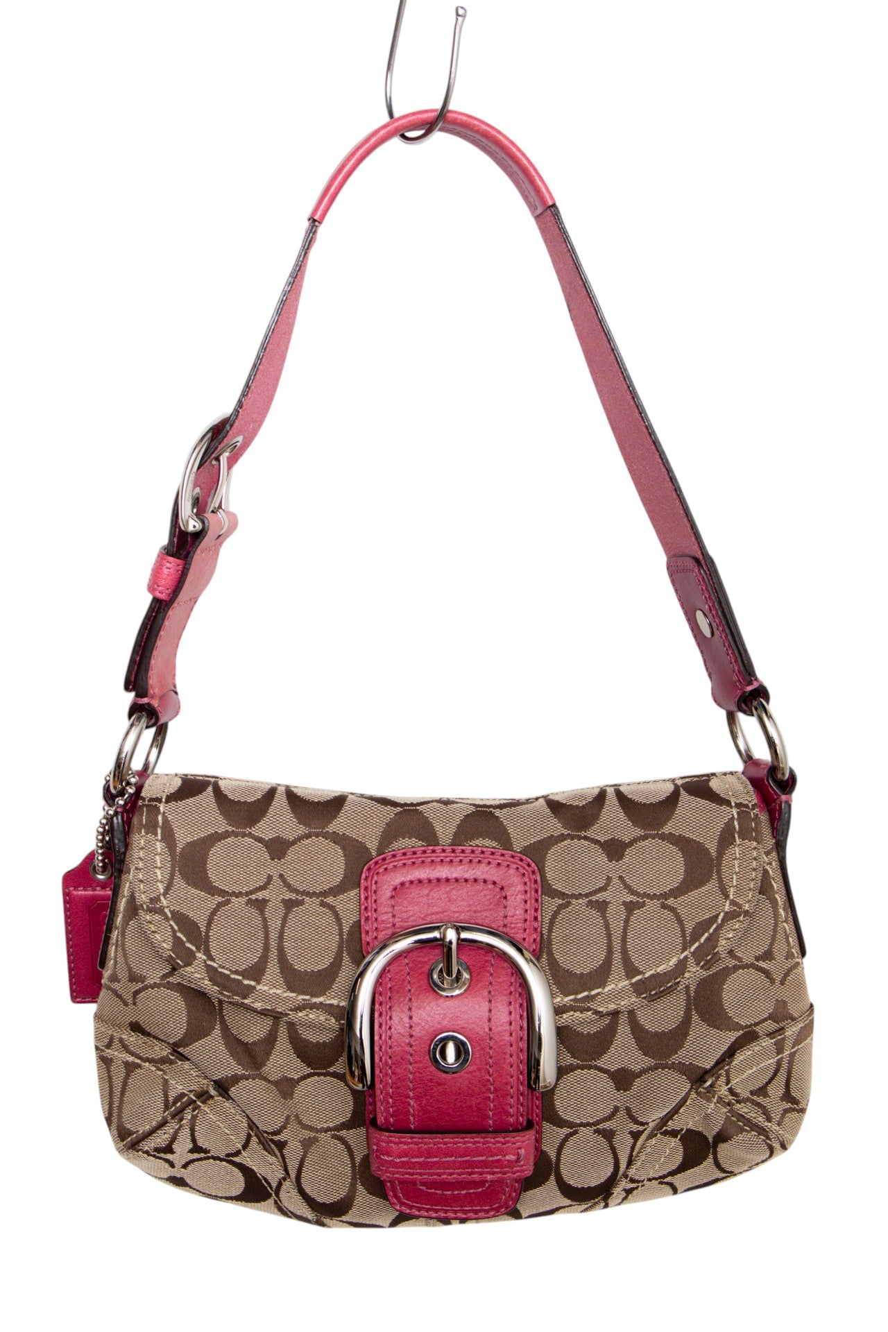 #155 Coach Shoulder Bag Brown | c. 187 | Size