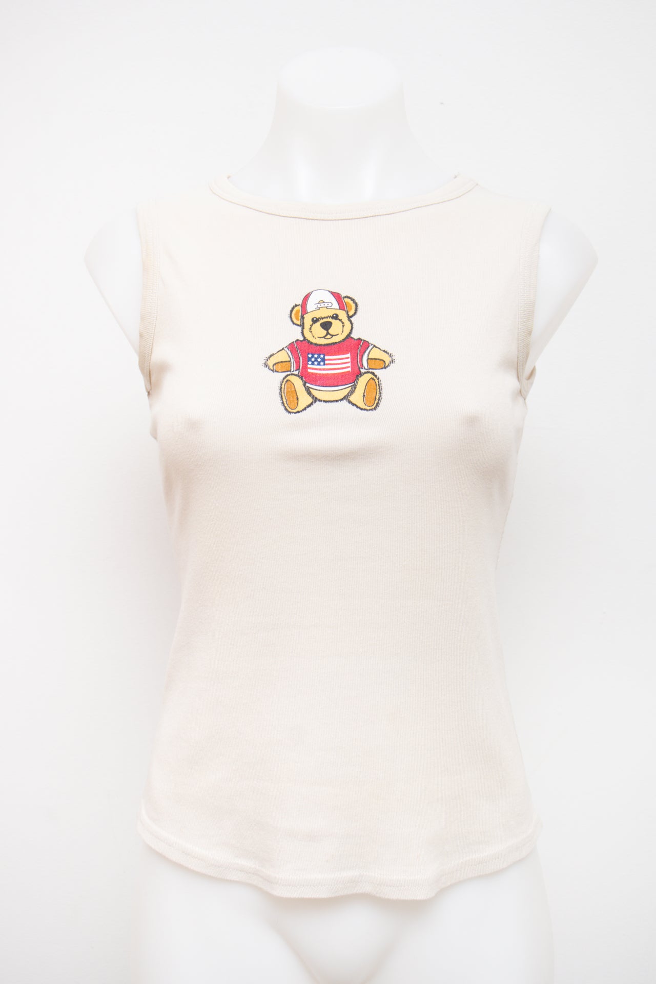 #59 Jennyfer Tank Top White | c. 196 | Size 8