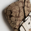 #193 Coach Soho Bag Brown/White | c. 196 | Size