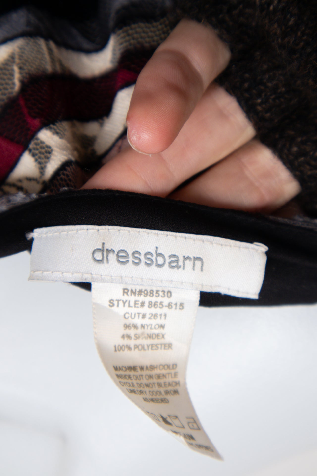 #084 Dressbarn Top Black | c. | Size 10