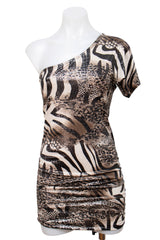#048 Misope Dress Brown | c. 212 | Size 8