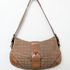 #215 Coach Shoulder Bag Brown | c. 204 | Size