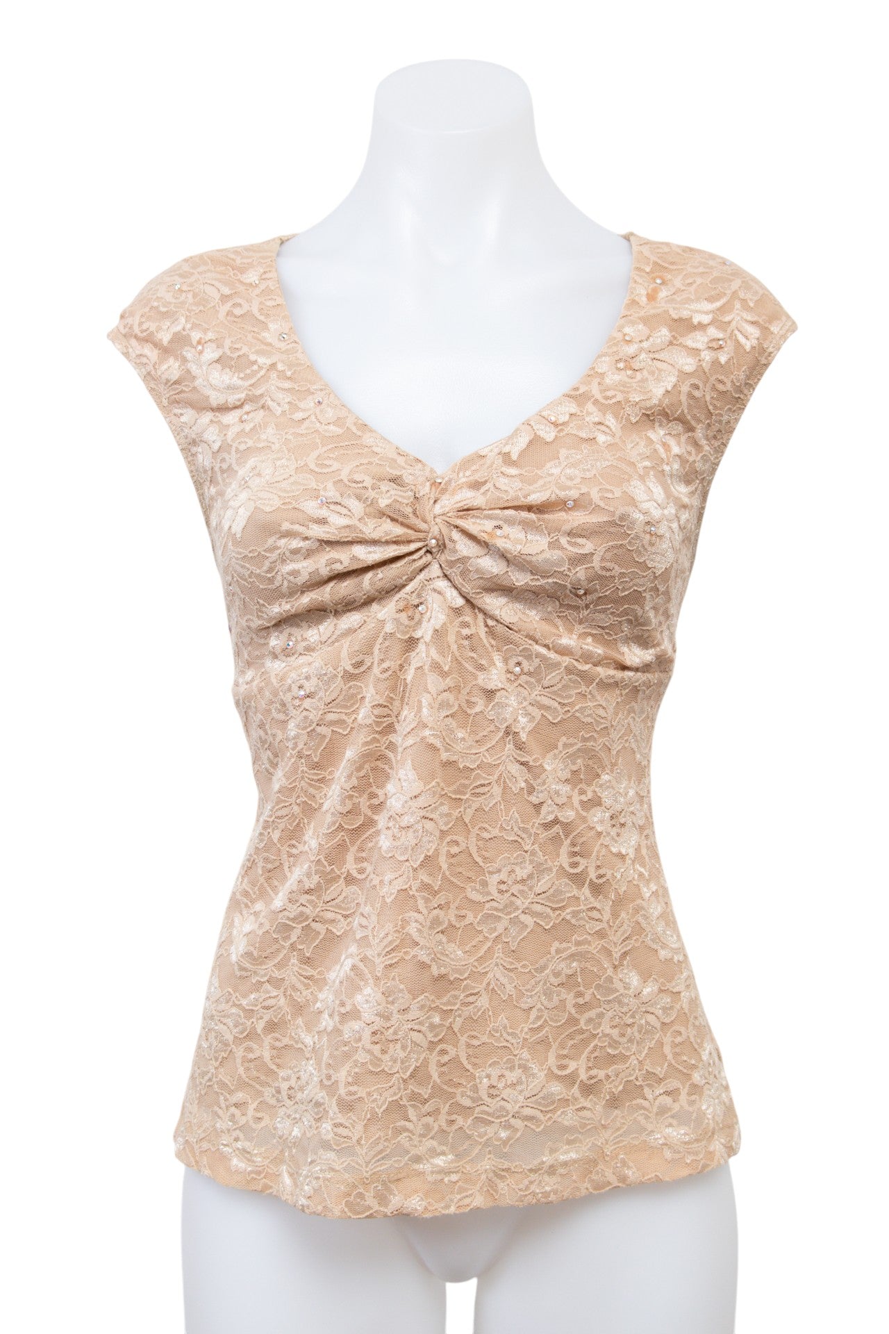 #046 Rampage Camisole Top Beige | c. 207 | Size 14