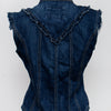 #93 Star Jeans Denim Top Blue | c. 193 | Size 10