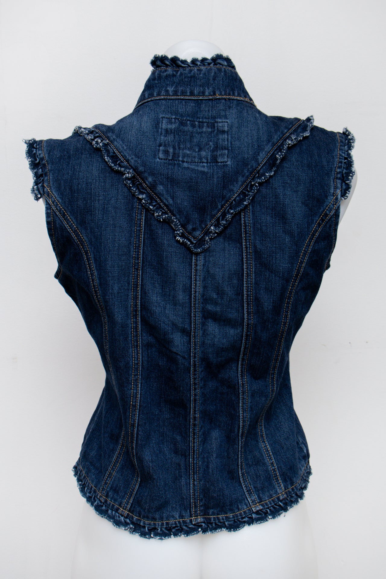 #93 Star Jeans Denim Top Blue | c. 193 | Size 10