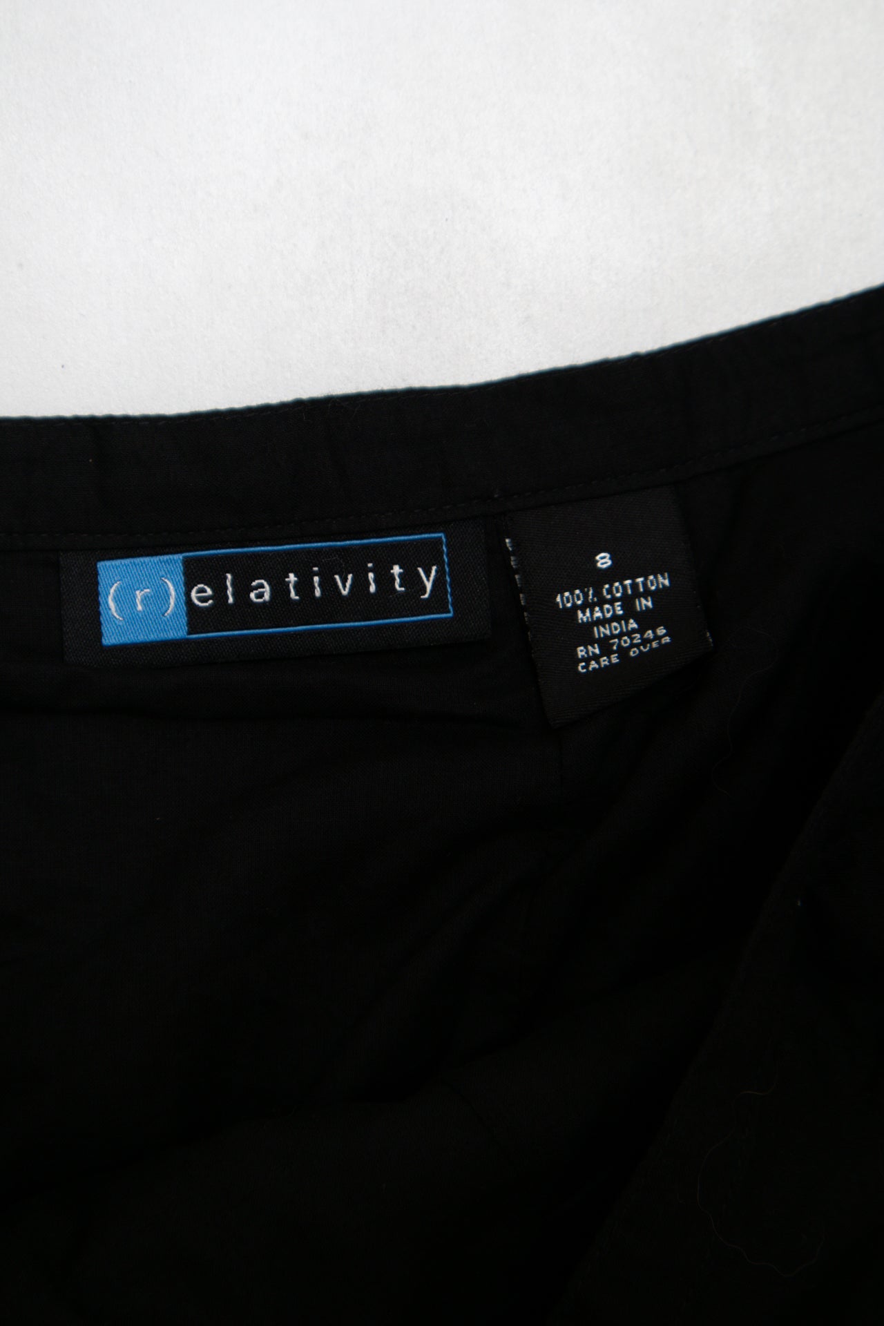 #120 (r)elativity Skirt Black | c. 193 | Size 8