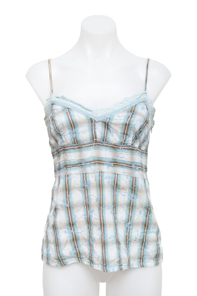 #35 Promod Camisole Top Blue | c. 197 | Size 8