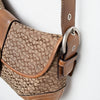 #215 Coach Shoulder Bag Brown | c. 204 | Size