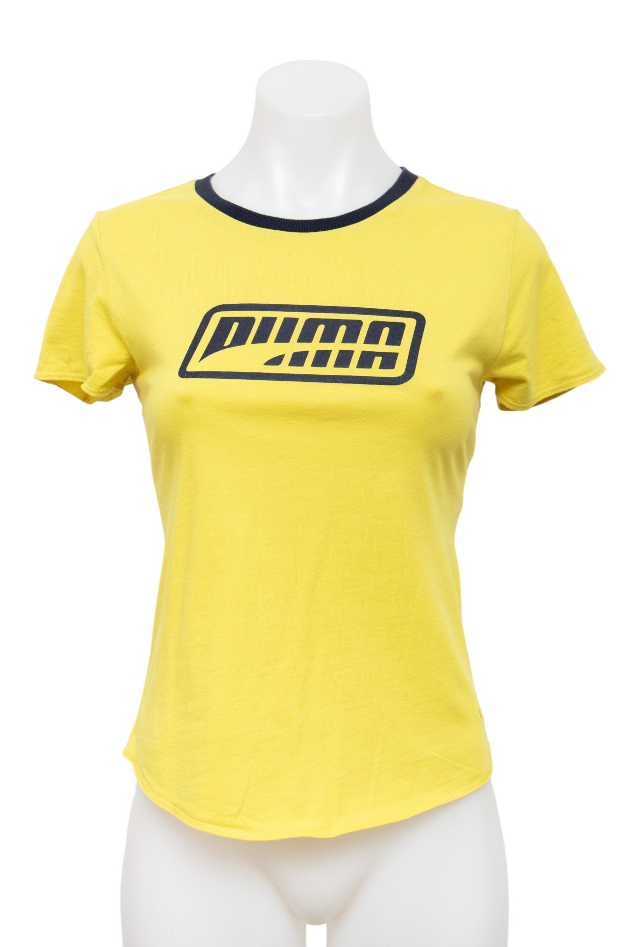 #103 Puma T-shirt Yellow | c. 196 | Size 10