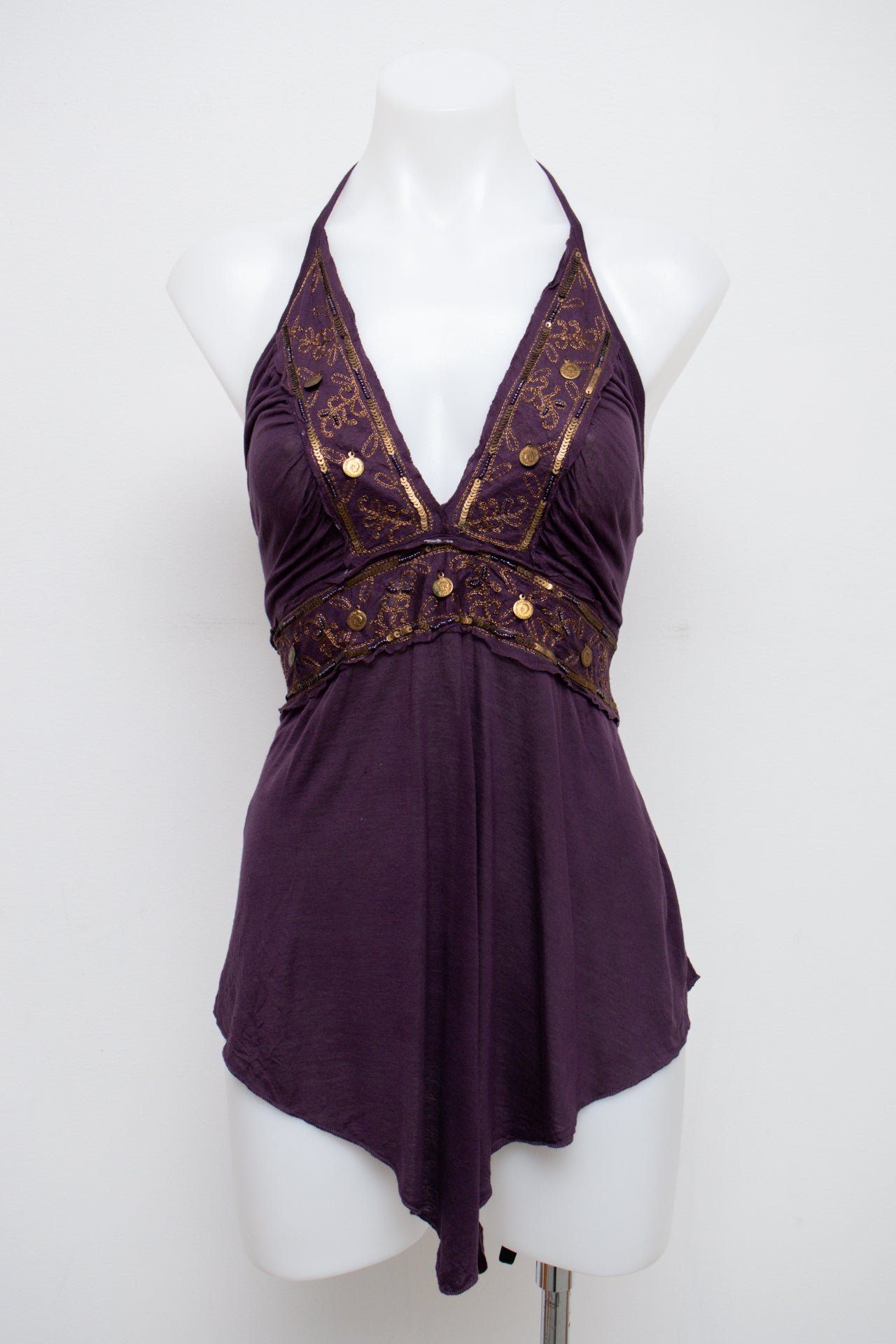 #023 Bcbgirls Halter Top Purple | c. 203 | Size 8