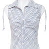 #72 579 Tank Top White | c. 195 | Size 6