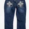 #081 Love Indigo Premium Capris Blue | c. 209 | Size 8