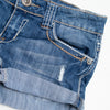 #192 Hydraulic Jeans Booty Short Blue | c. 209 | Size 6