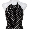 #006 Khaki Crew Halter Top Black | c. 199 | Size 8/10