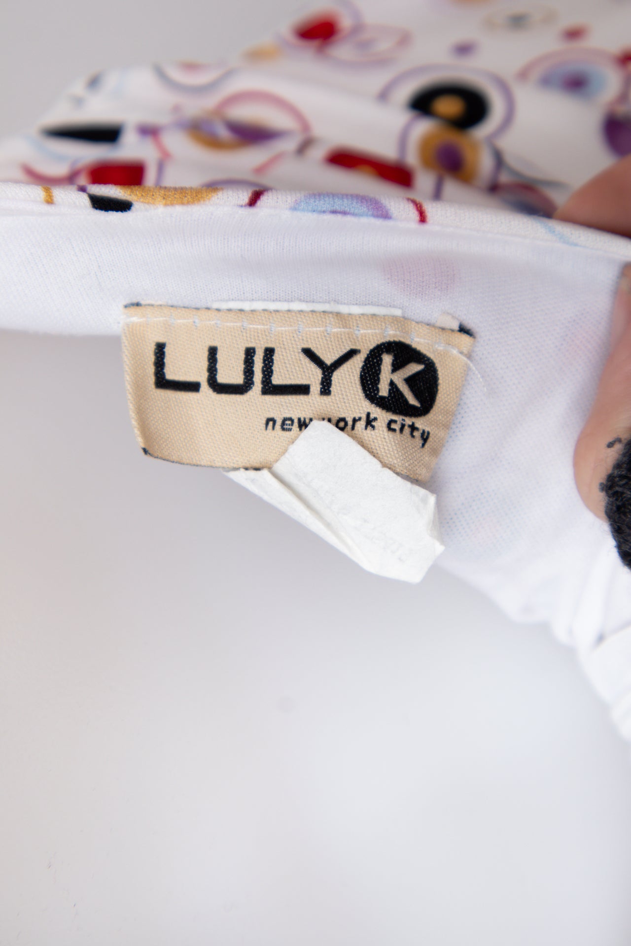 #130 Luly K Halter Top White | c. 192 | Size 8