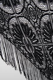 #186 Scarf Black | c. 210 | Size