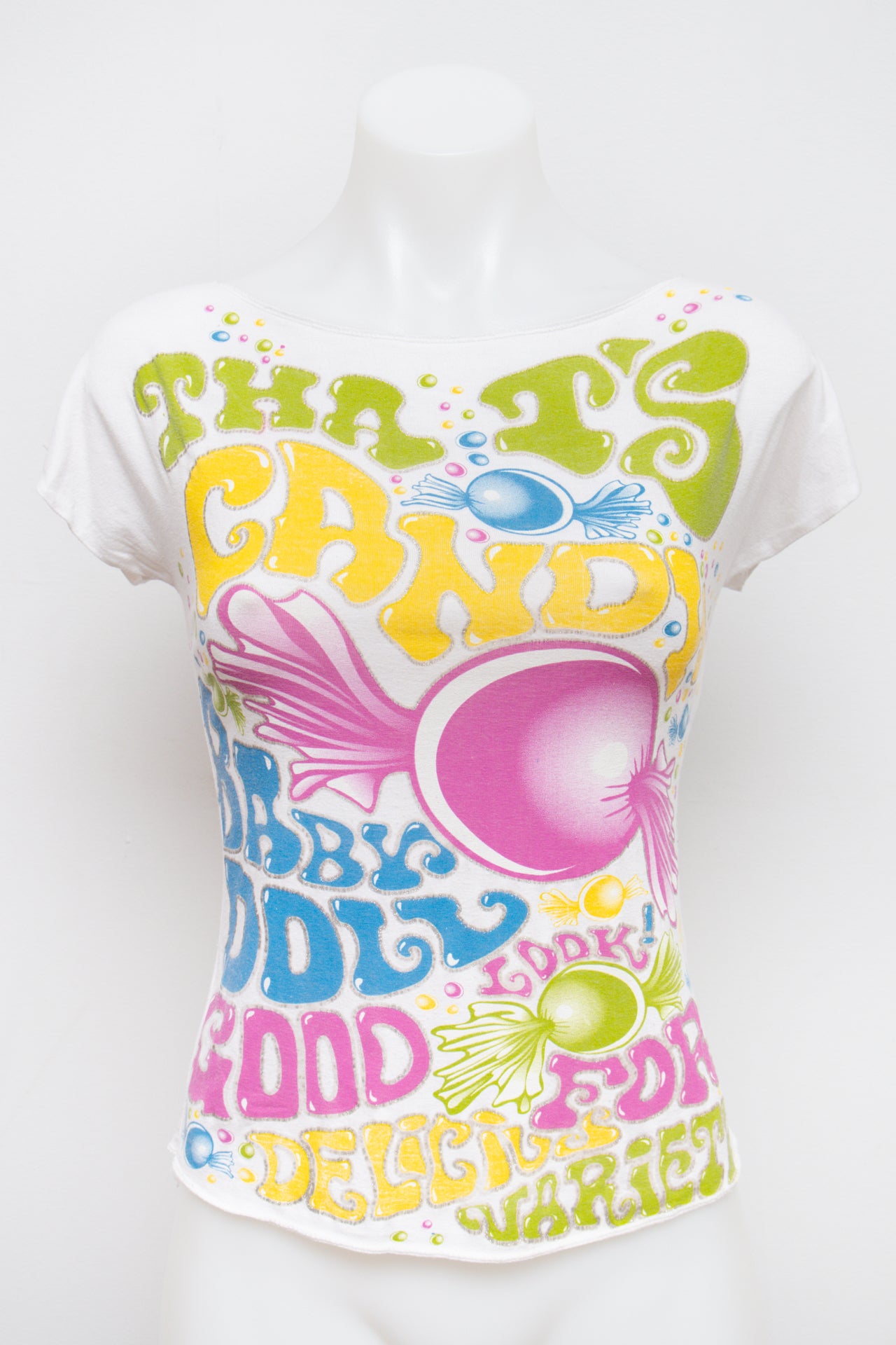 #68 T-shirt White | c. 193 | Size 8