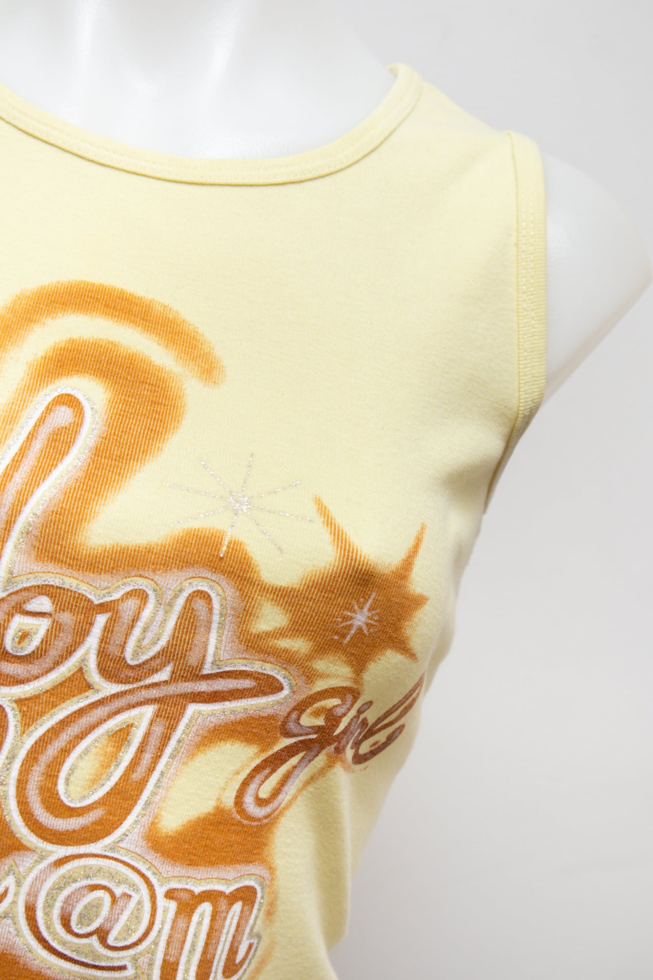 #26 Tank Top Yellow | c. 191 | Size 8