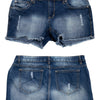 #55 Bluecrush Denim Shorts Blue | c. 187 | Size 10