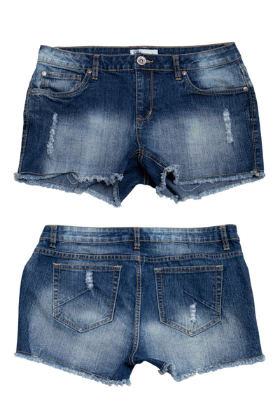 #55 Bluecrush Denim Shorts Blue | c. 187 | Size 10