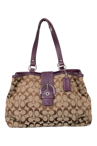 #184 Coach Shoulder Bag Brown | c. 200 | Size