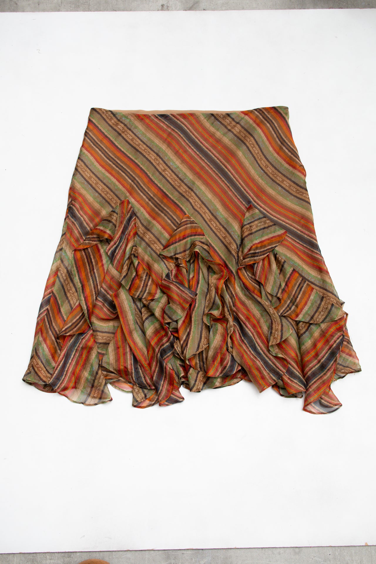 #124 Lauren Ralph Lauren Skirt Brown | c. 193 | Size 12
