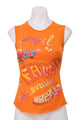 #071 Tank Top Orange | c. 199 | Size 8
