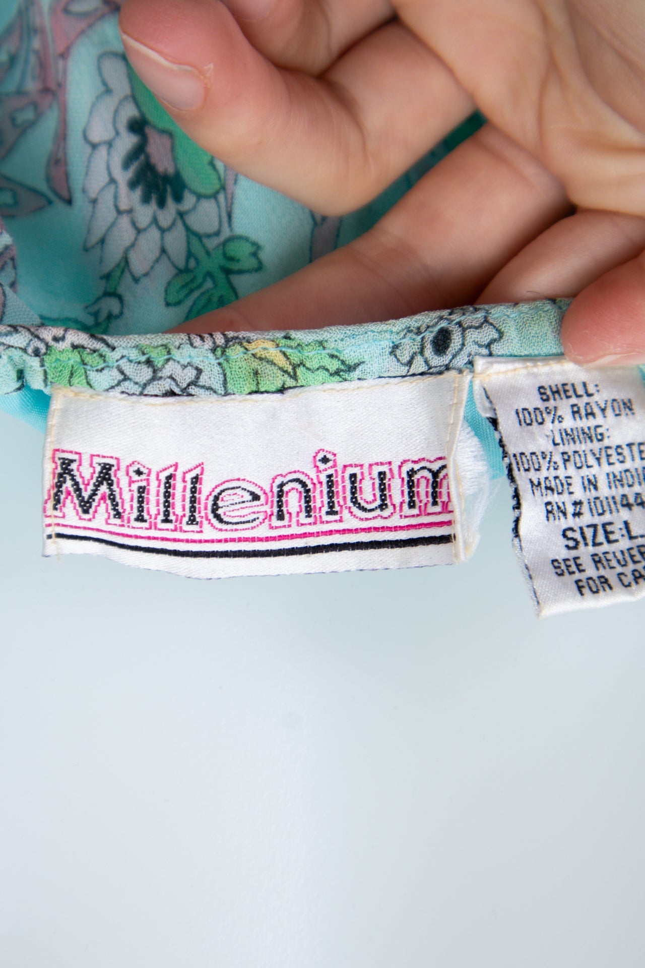 #034 Millenium Cami Top Blue | c. 200 | Size 12