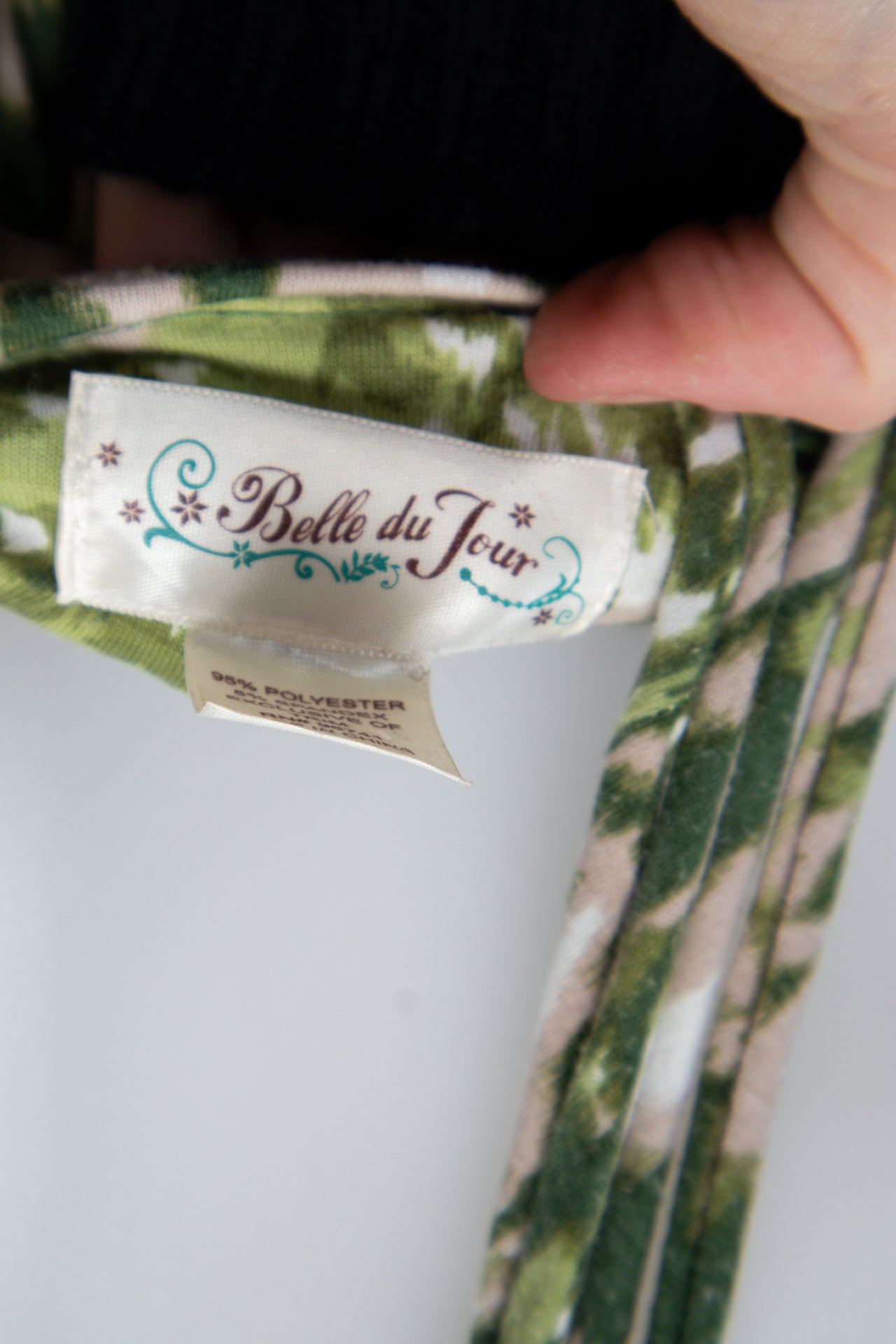 #144 Belle Du Jour Cami Top Green | c. 207 | Size 8