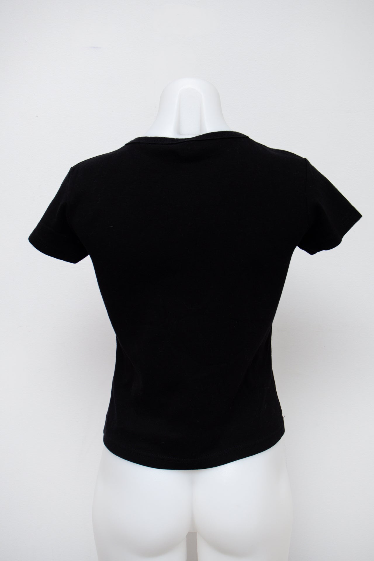 #74 Spirit T-shirt Black | c. 196 | Size 8/10