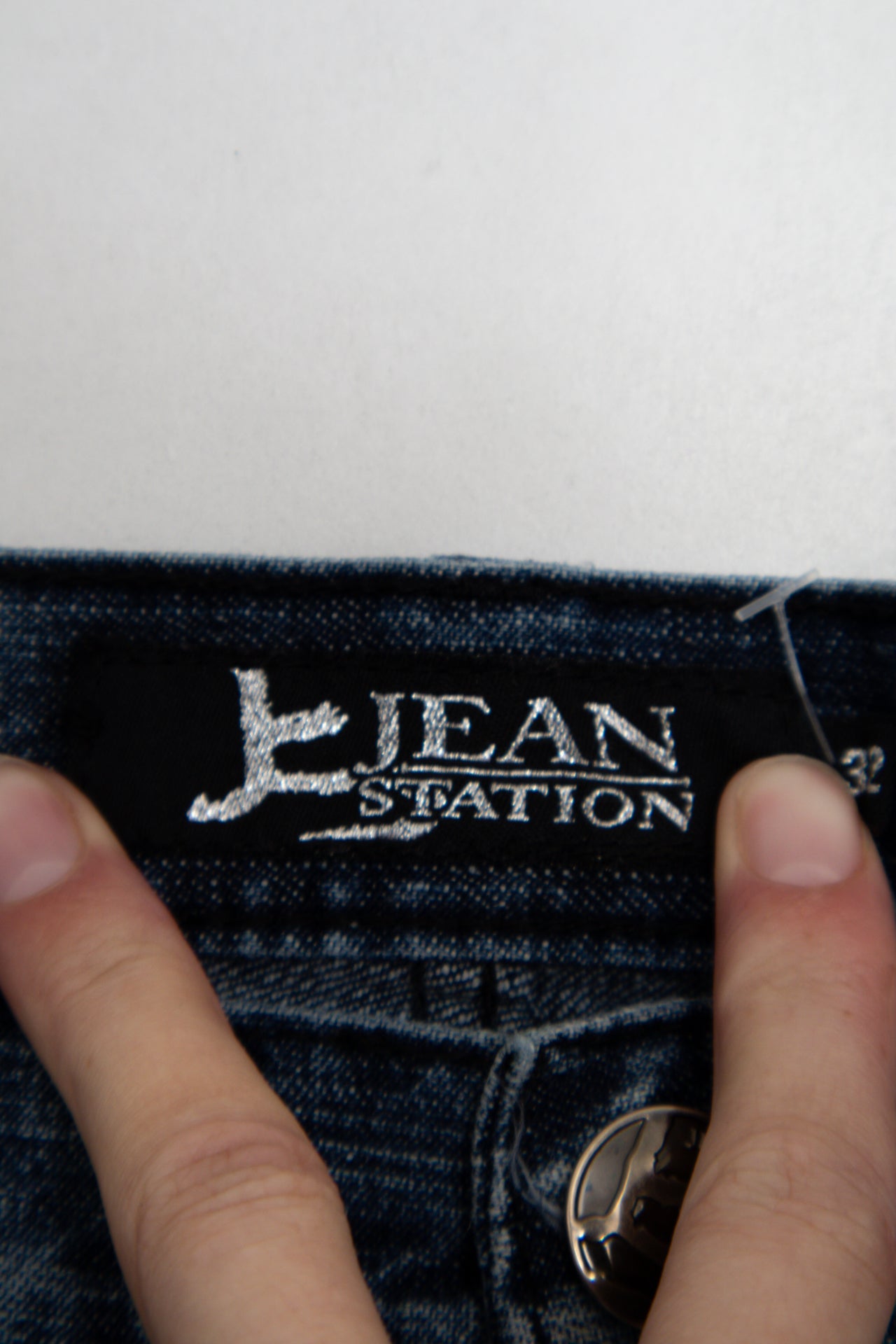 #112 Jean Station Denim Shorts Blue | c. 181 | Size 10