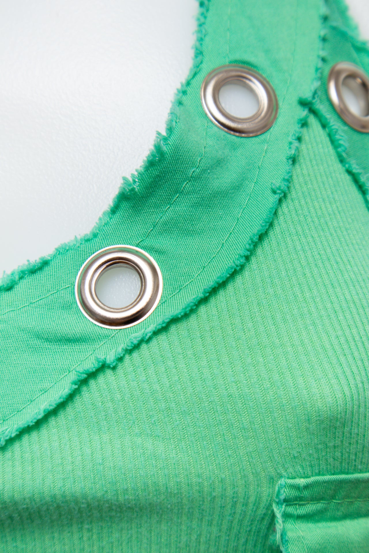 #143 Halter Top Green | c. | Size 8
