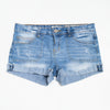 #194 Indigo Rein Denim Shorts Blue | c. 199 | Size 8