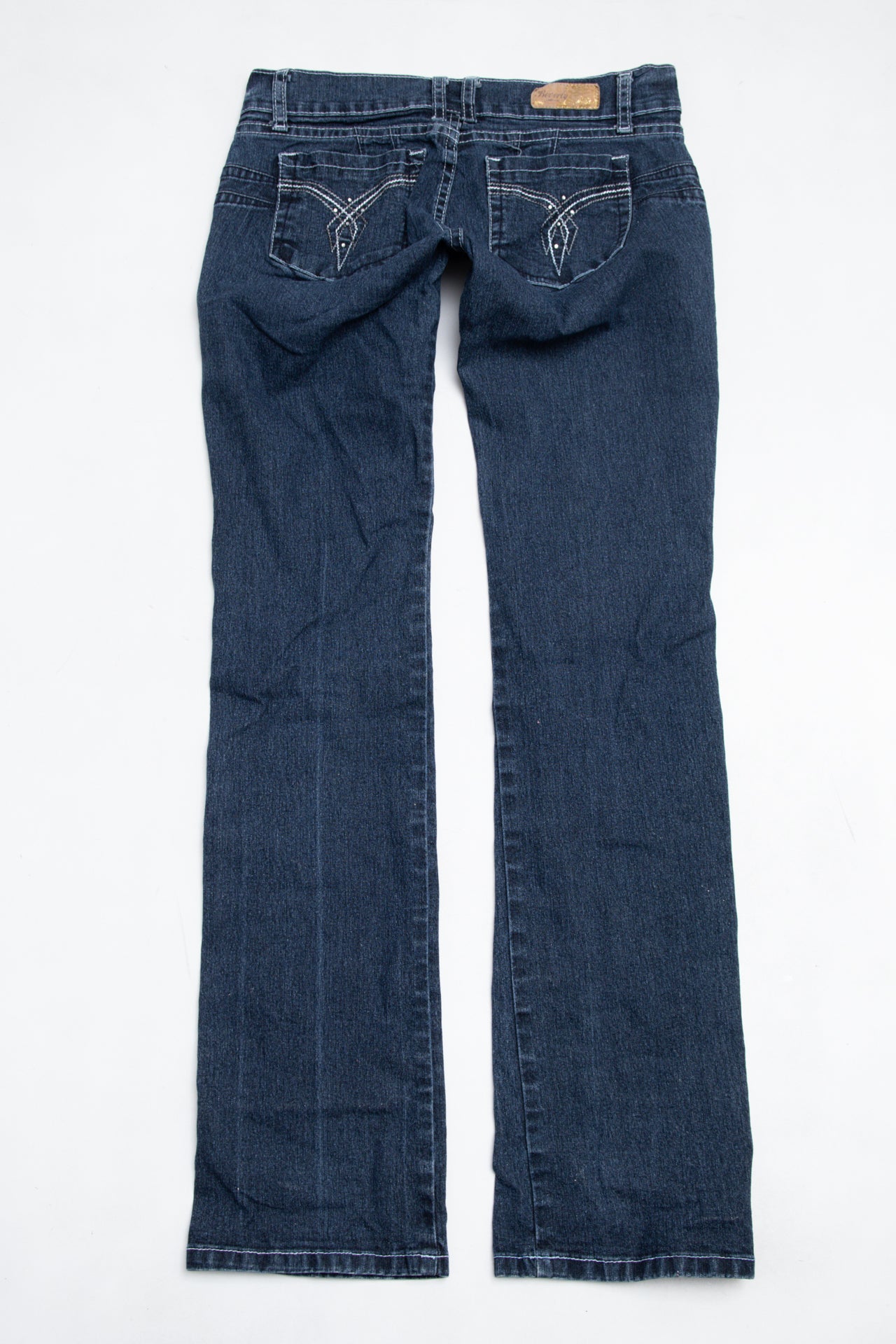#195 Beverly Jeans Blue | c. 201 | Size 16.5