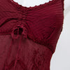 #124 Flower Camisole Red | c. 207 | Size 8