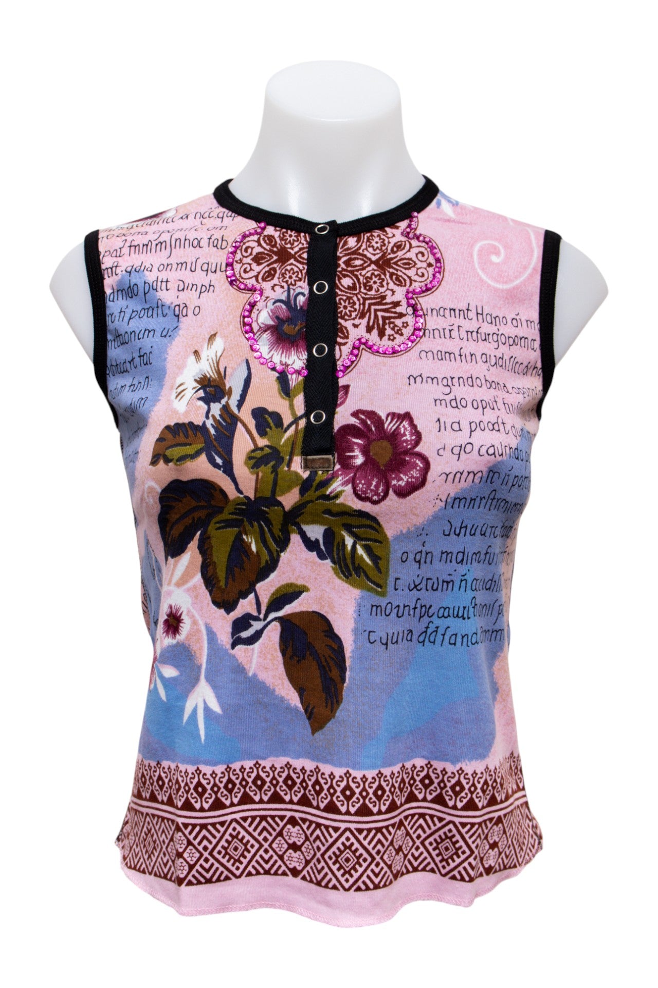 #03 Ghungroo Camisole Top Pink | c. 191 | Size 8/10