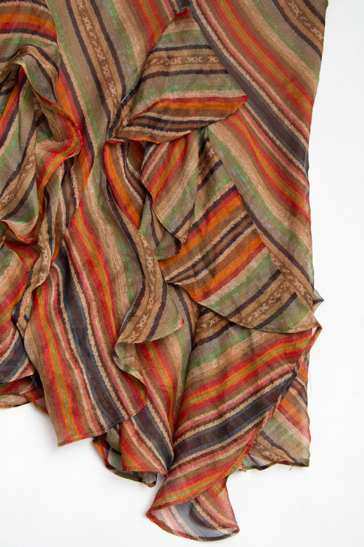 #124 Lauren Ralph Lauren Skirt Brown | c. 193 | Size 12