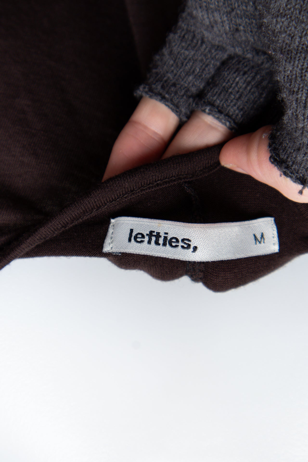 #90 Lefties Mini Skirt Brown | c. 191 | Size 10