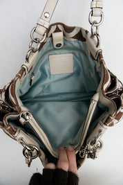 #190 Coach Shoulder Bag Brown | c. 202 | Size