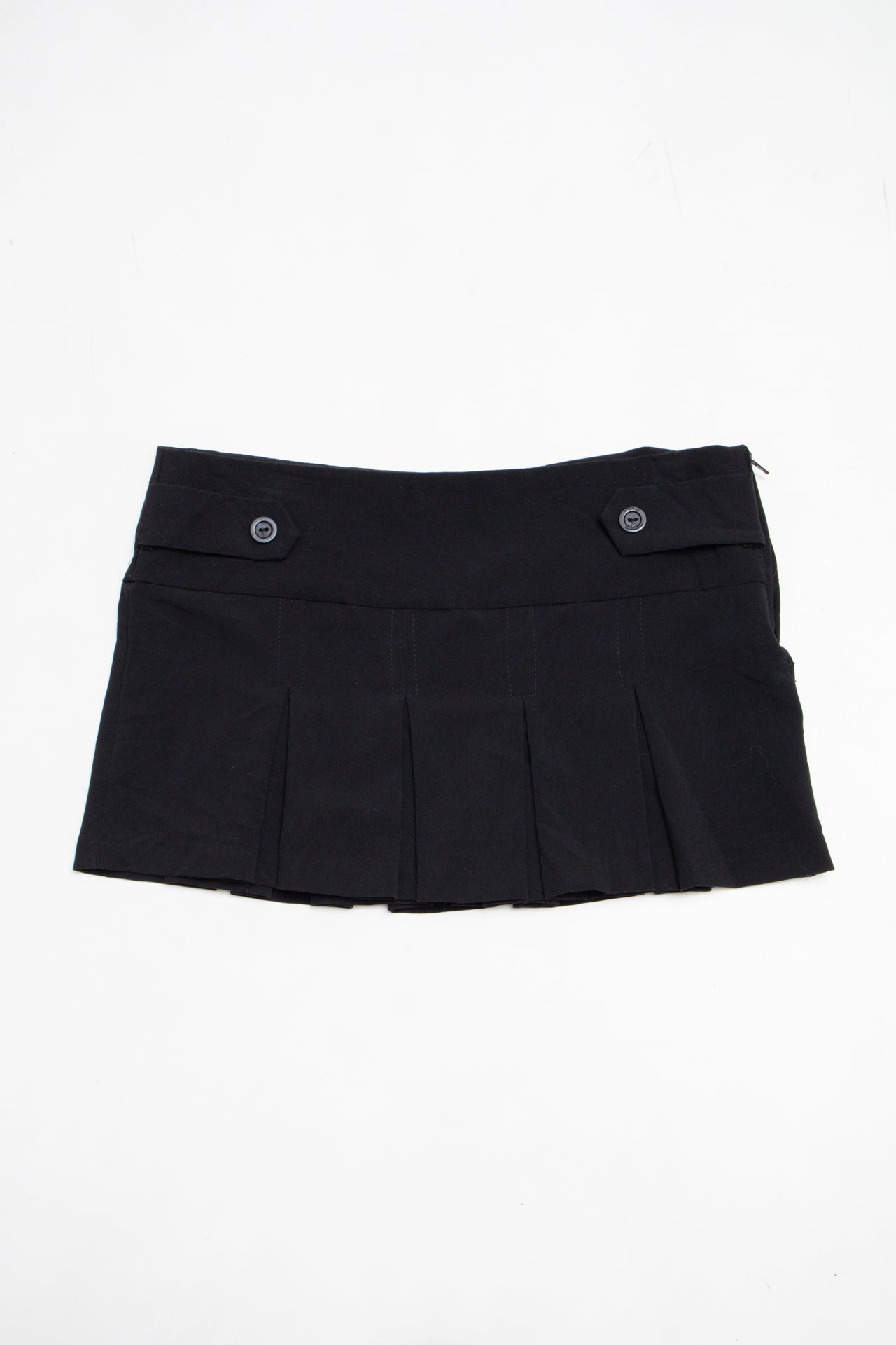 #064 Charlotte Russe Mini Skirt Black | c. 204 | Size 8