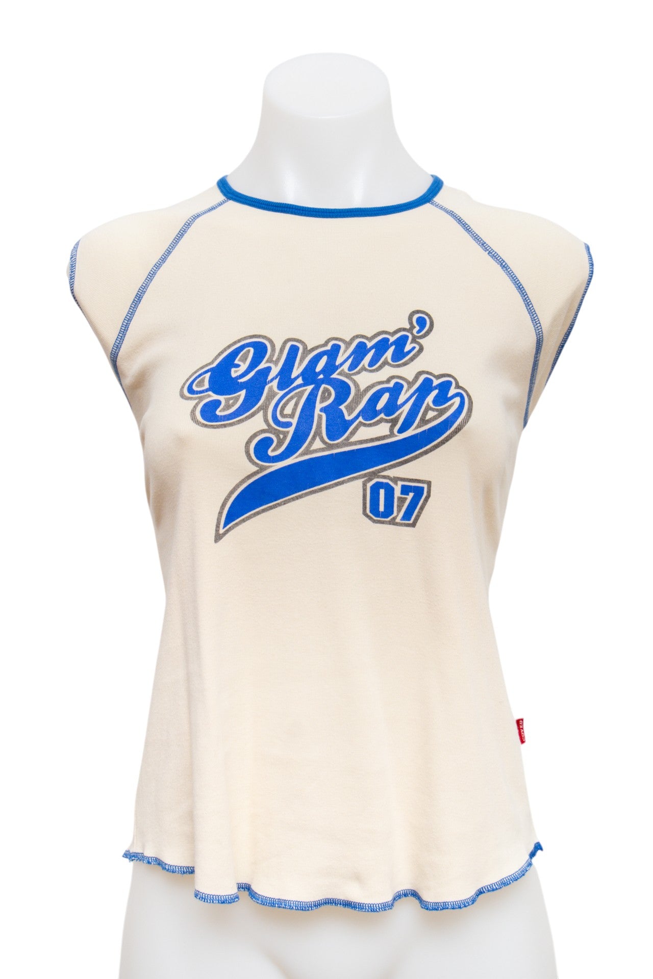 #73 Cover Tank Top White | c. 193 | Size 12
