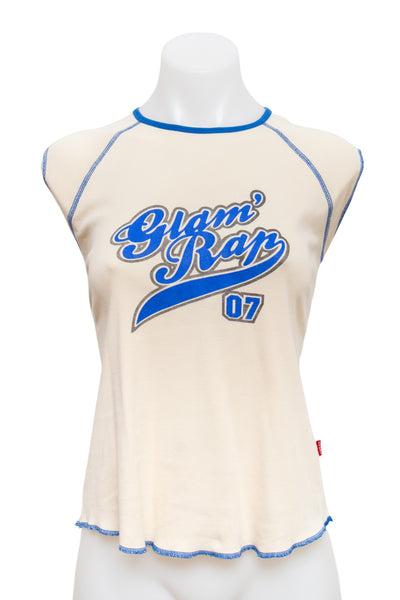 #73 Cover Tank Top White | c. 193 | Size 12
