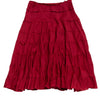 #151 Minoo Fashion Group / The Colours Skirt Red | c. 193 | Size 8