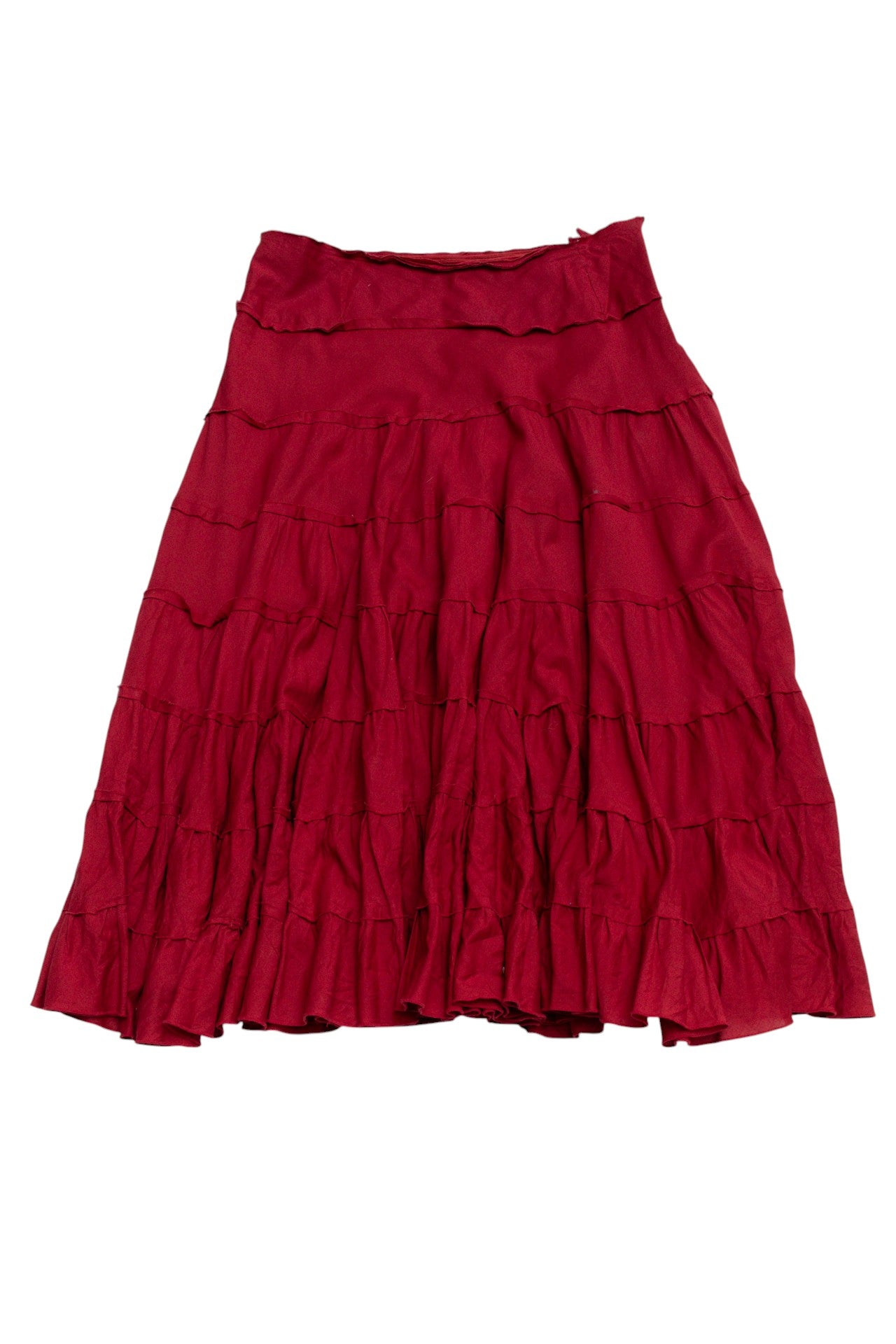 #151 Minoo Fashion Group / The Colours Skirt Red | c. 193 | Size 8