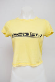 #040 Replay Short Sleeve Yellow | c. 213 | Size 6